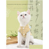 Cat Costumes Clothing Summer Thin Pet Kitten Cloth Doll Skirt Cheongsam Anti Shedding Vest Qinsiqi Drop Delivery Home Garden