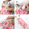 Anti licking and sterilization clothing pet surgical set suitable for small dogs cats breathable puppies scratch resistant body with vest