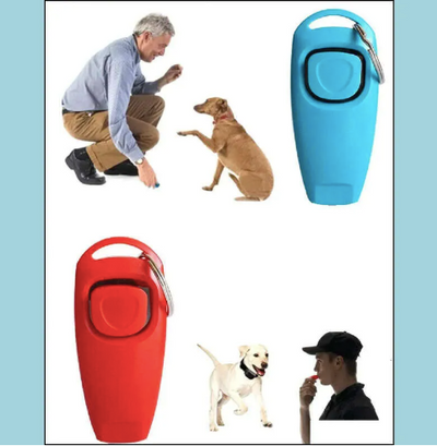 Dog Training Obedience Pet Whistle And Clicker Puppy Stop Barking Aid Tool Portable Trainer Pro Homeindustry Dhvdm