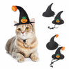 Halloween Dog Cat Pumpkin Hat Set - Festive Animal Costume Decoration